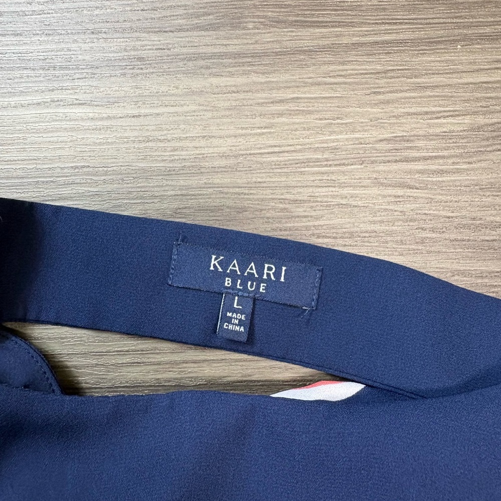 Kaari Blue Curvy Dress Size Large - Picture 6 of 7